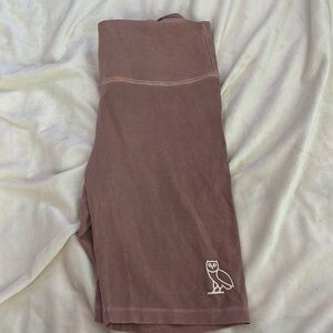 OVO Brown/mauve spandex shorts
